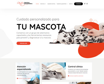 Central veterinaria - Latest Works - Rednodo