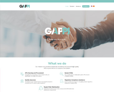 Gappi Pharma - Latest Works - Rednodo